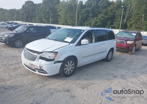 2014 Chrysler Town & Country Touring из США, поврежденный, VIN 2C4RC1BG8ER255863